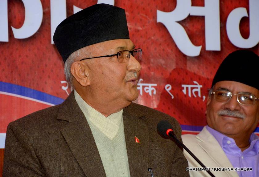Country will see prosperity after elections: UML chair Oli