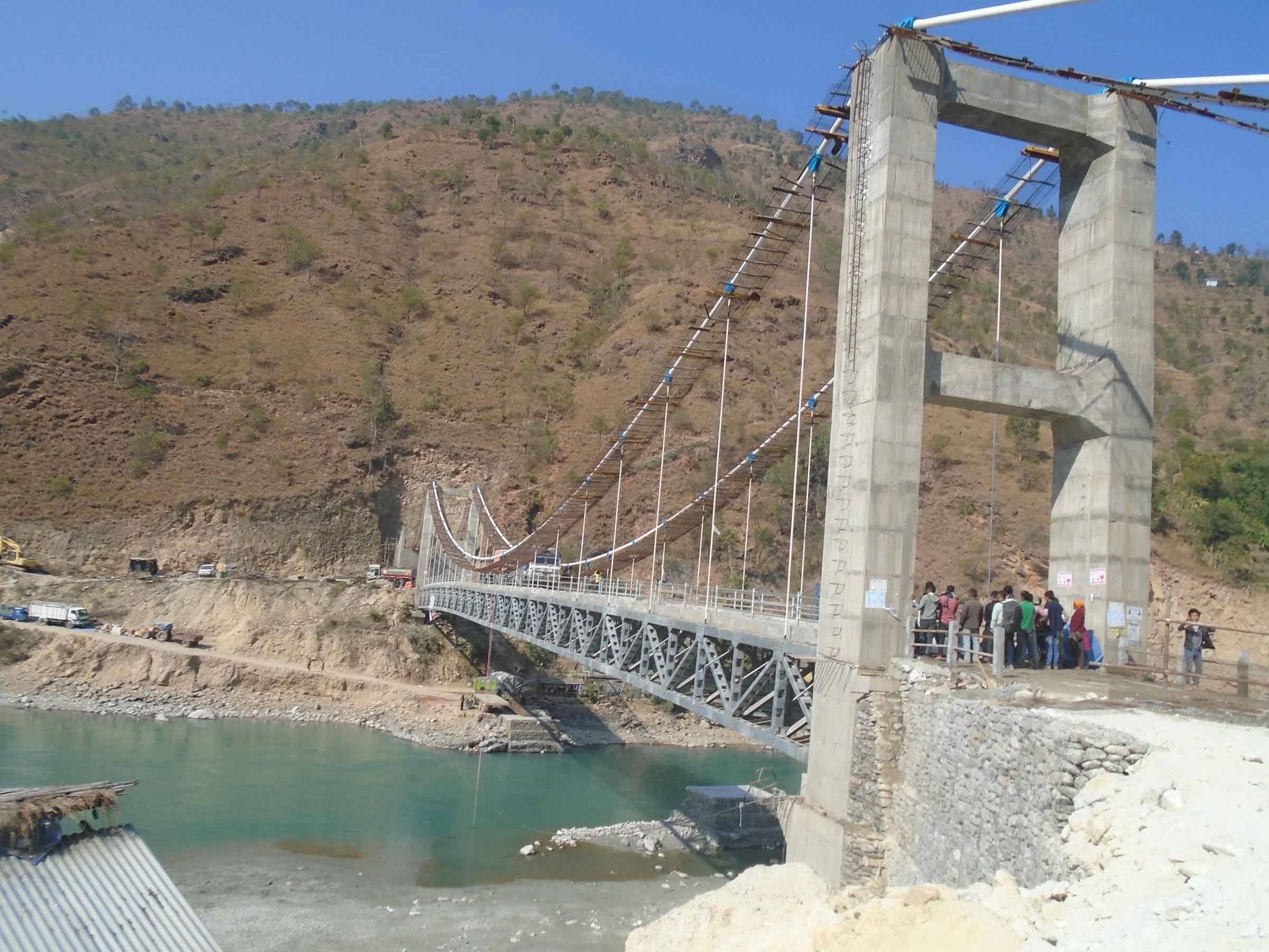 Dudhkosi Bridge comes into operation